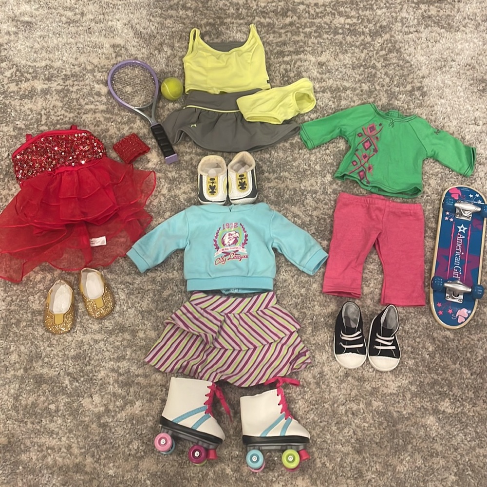 American Girl Doll Sports Outfits